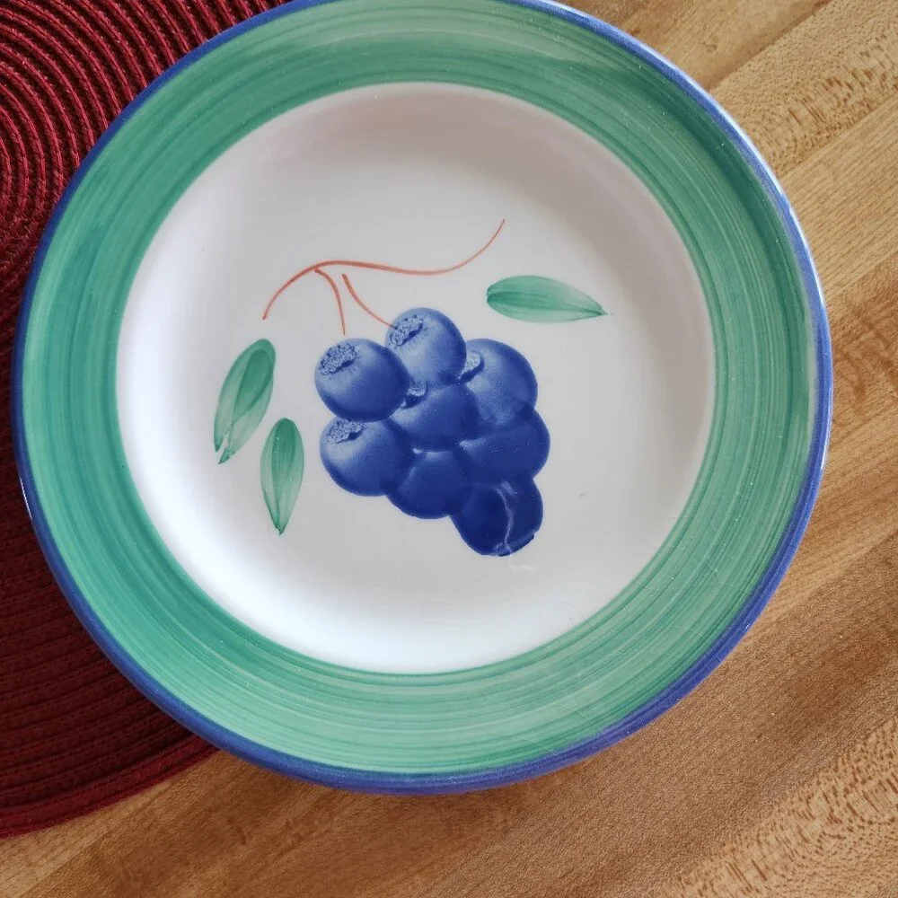 2 Pier 1 Fruit Salad Plates
